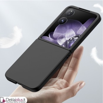Plastikinis ploniausias dėklas - juodas (Xiaomi Mix Flip)